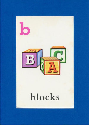 B is for blocks-Alphabet Soup-Plymouth Cards