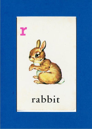 R is for Rabbit-Alphabet Soup-Plymouth Cards