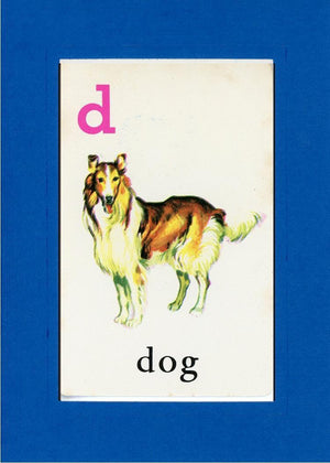 D is for Dog-Alphabet Soup-Plymouth Cards