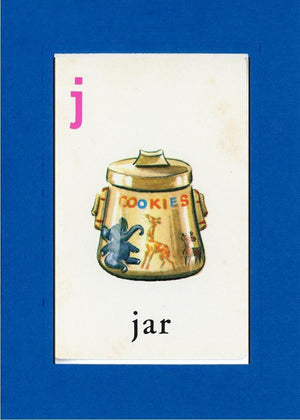 J is for Jar-Alphabet Soup-Plymouth Cards