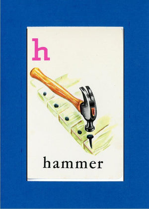 H is for Hammer-Alphabet Soup-Plymouth Cards