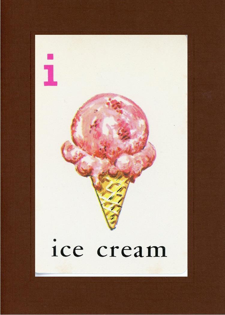 I is for Ice Cream-Alphabet Soup-Plymouth Cards