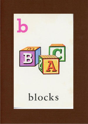 B is for blocks-Alphabet Soup-Plymouth Cards