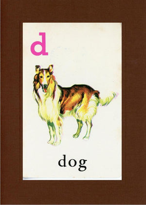 D is for Dog-Alphabet Soup-Plymouth Cards