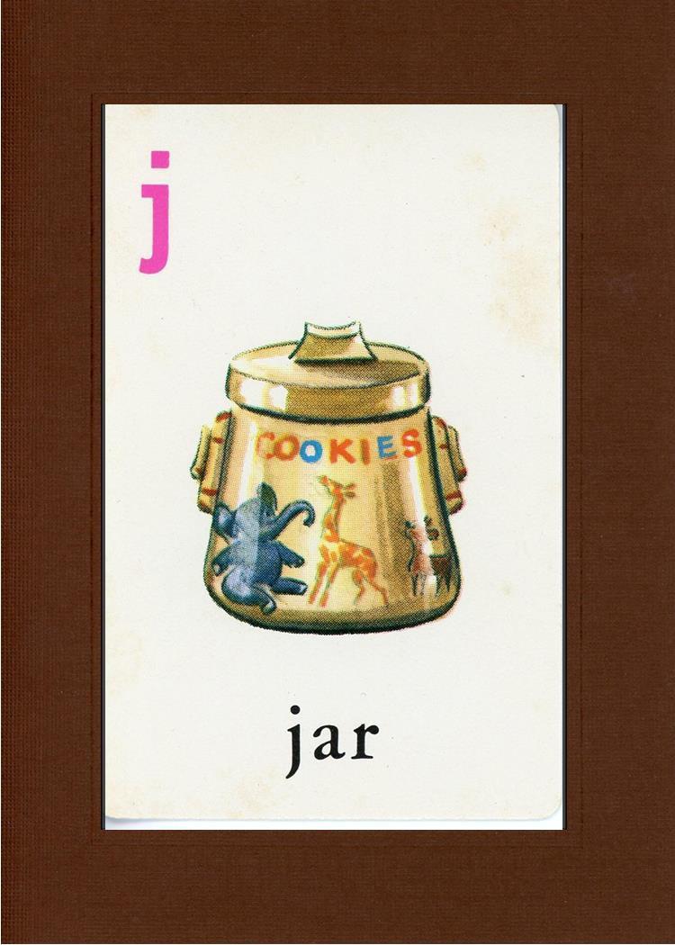 J is for Jar-Alphabet Soup-Plymouth Cards
