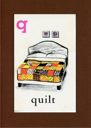 Q is for Quilt-Alphabet Soup-Plymouth Cards