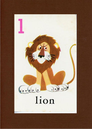 L is for Lion-Alphabet Soup-Plymouth Cards