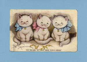 Three Little Kittens-Greetings from the Past-Plymouth Cards