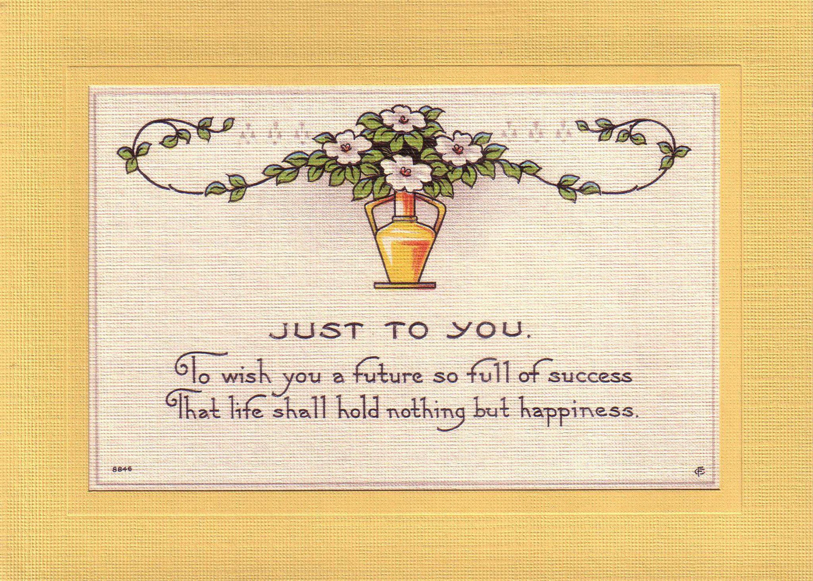 Just to You-Greetings from the Past-Plymouth Cards
