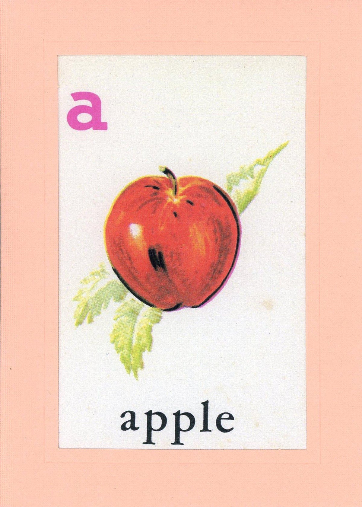 A is for Apple-Alphabet Soup-Plymouth Cards