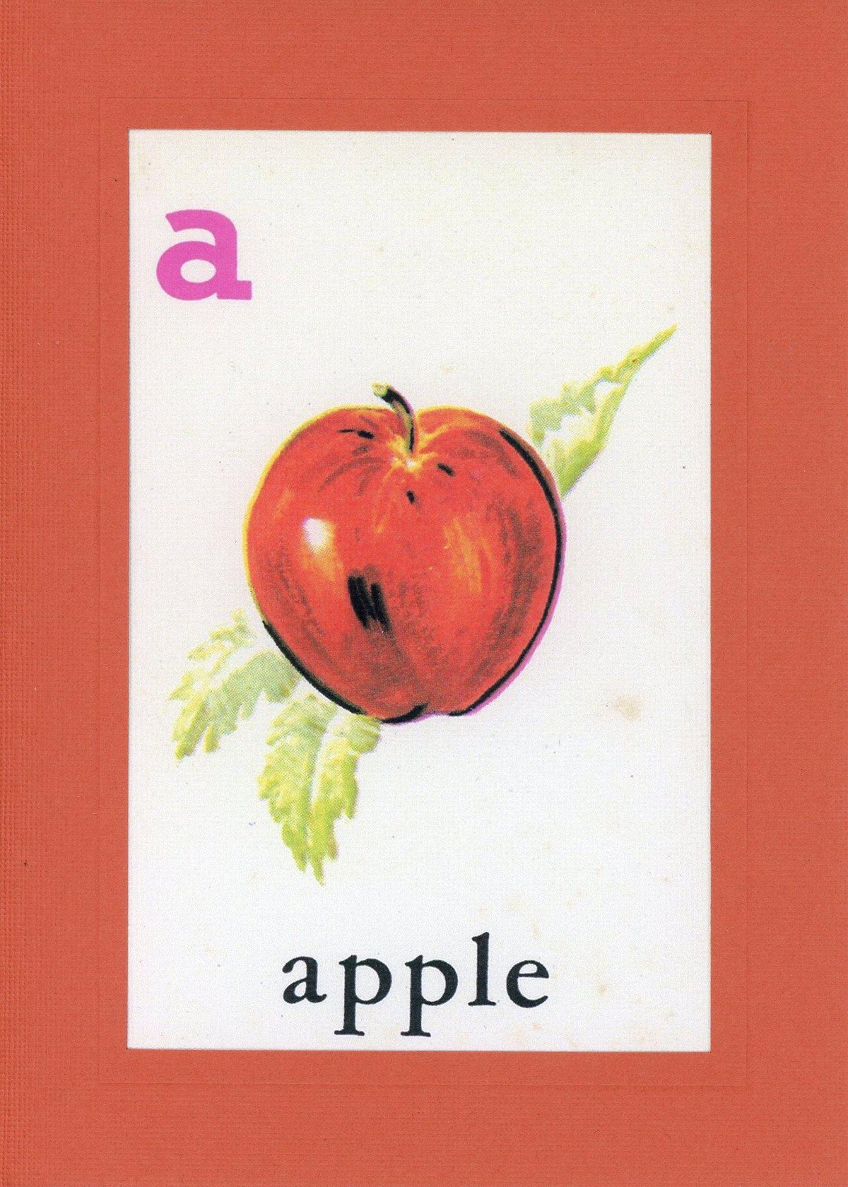 A is for Apple-Alphabet Soup-Plymouth Cards