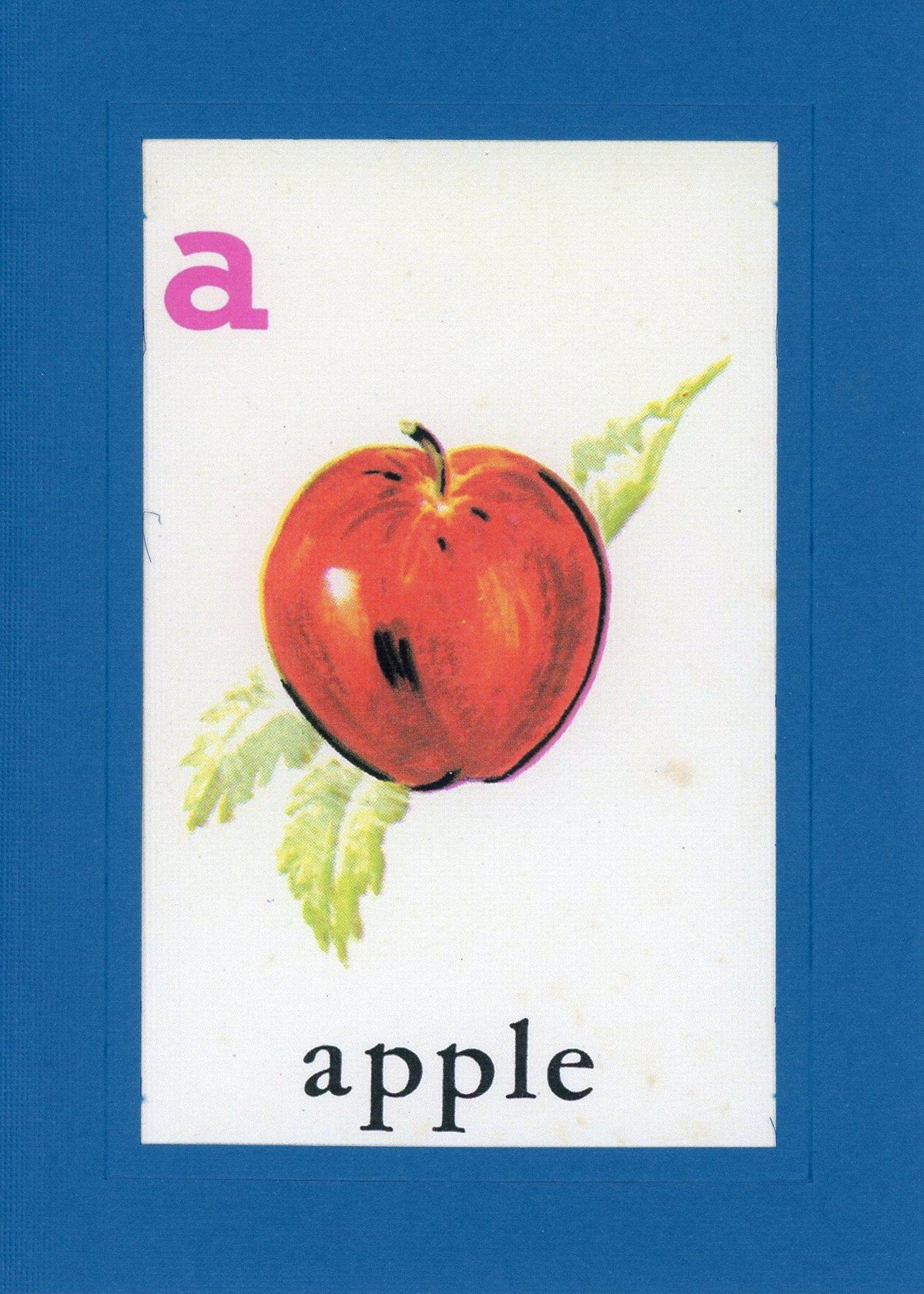 A is for Apple-Alphabet Soup-Plymouth Cards