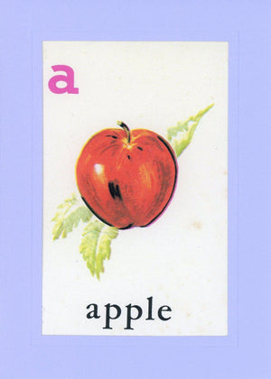A is for Apple-Alphabet Soup-Plymouth Cards