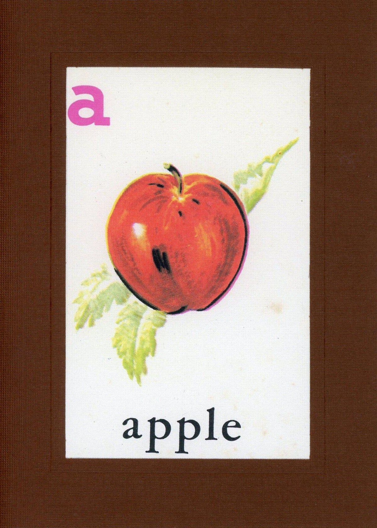 A is for Apple-Alphabet Soup-Plymouth Cards
