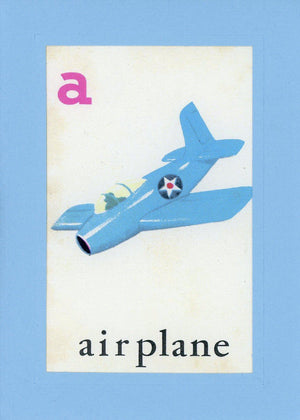 A is for Airplane-Alphabet Soup-Plymouth Cards