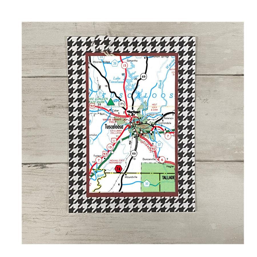 City State map card-Plymouth Cards