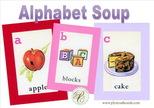 Alphabet Soup - All 26 letters-Alphabet Soup-Plymouth Cards