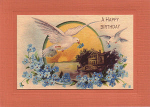 A Happy Birthday-Greetings from the Past-Plymouth Cards