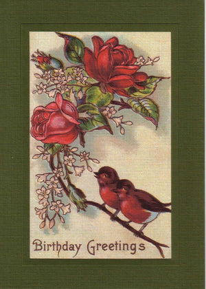 Birthday Greetings-Greetings from the Past-Plymouth Cards