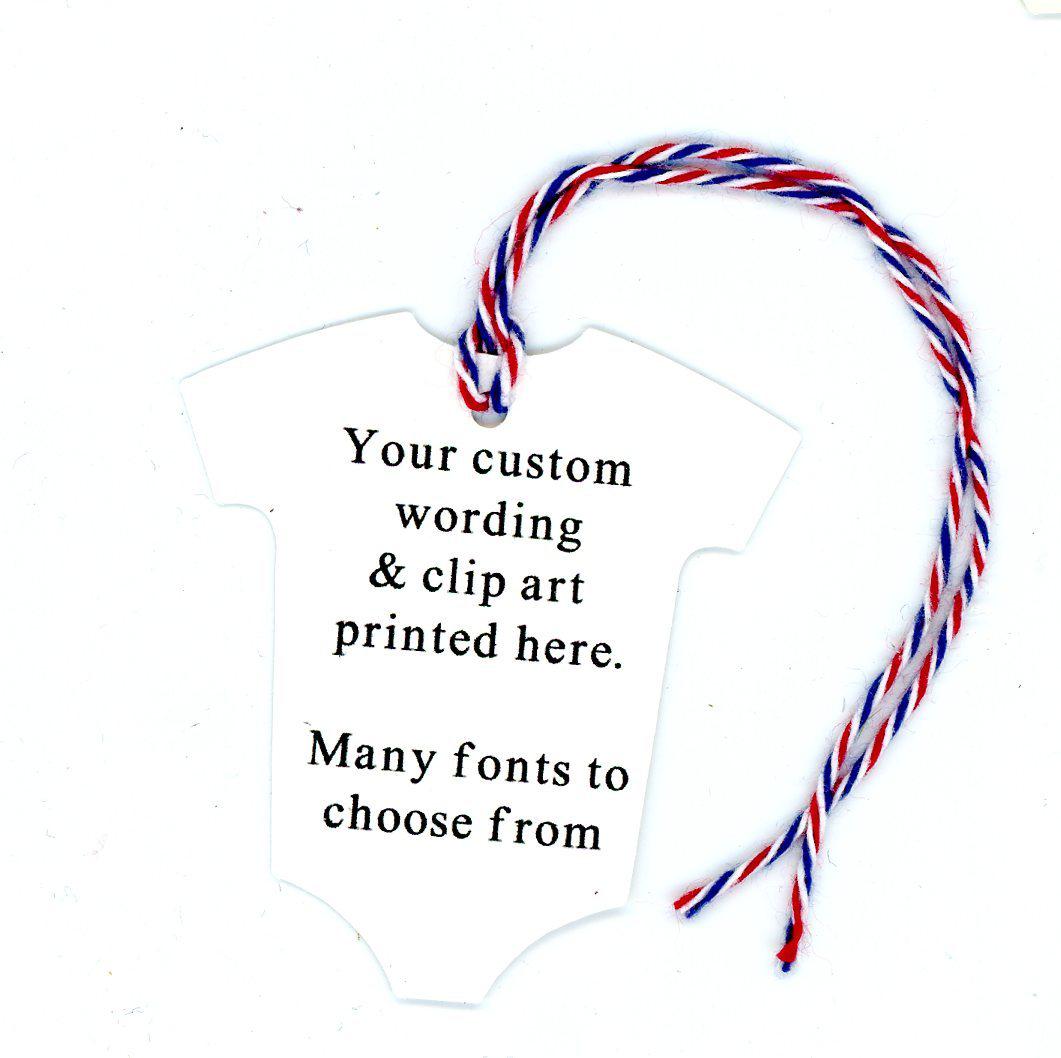 Baby Onesie - Custom-Gift Tags-Plymouth Cards