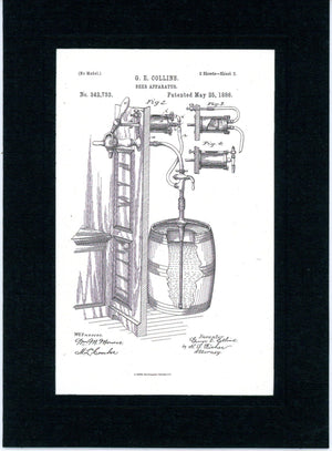 Beer Apparatus-Greeting Card-Plymouth Cards