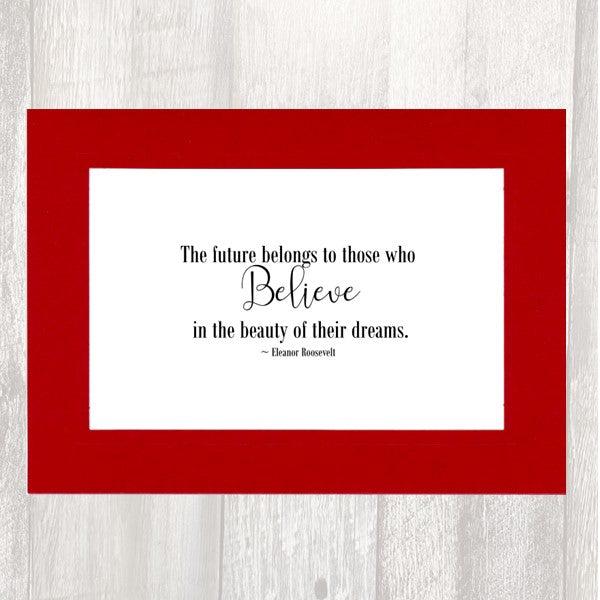 Believe card-Greetings from the Past-Plymouth Cards