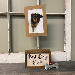 Tabletop card/photo holders-Plymouth Cards