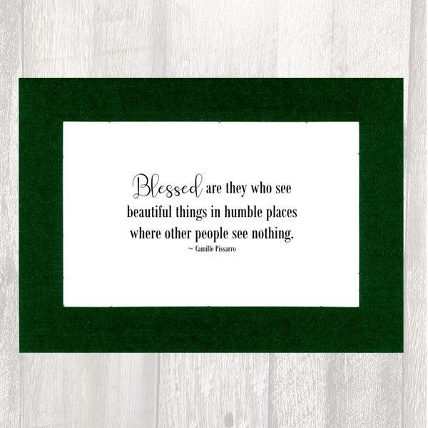 Blessed card-Greetings from the Past-Plymouth Cards