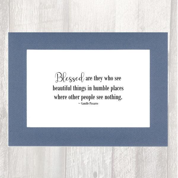 Blessed card-Greetings from the Past-Plymouth Cards