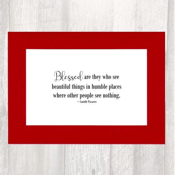 Blessed card-Greetings from the Past-Plymouth Cards