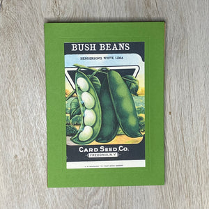 Bush Beans-Greetings from the Past-Plymouth Cards