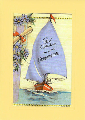 Best Wishes on Your Graduation-Greetings from the Past-Plymouth Cards