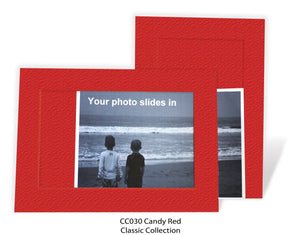 Candy Red #CC030-Photo note cards-Plymouth Cards
