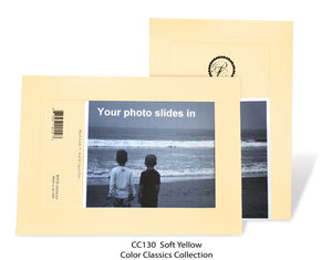 Soft Yellow #CC130-Photo note cards-Plymouth Cards
