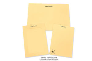 Harvest Gold #CC140-Photo note cards-Plymouth Cards