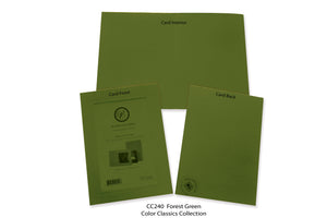 Forest Green #CC240-Photo note cards-Plymouth Cards