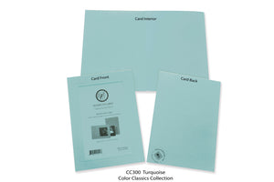 Turquoise #CC300-Photo note cards-Plymouth Cards