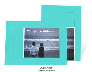 Cyan #CC315-Photo note cards-Plymouth Cards