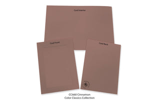 Cinnamon #CC660-Photo note cards-Plymouth Cards