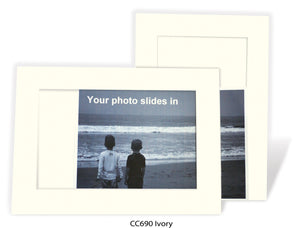 Ivory #CC690-Photo note cards-Plymouth Cards