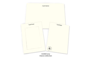 Ivory #CC690-Photo note cards-Plymouth Cards