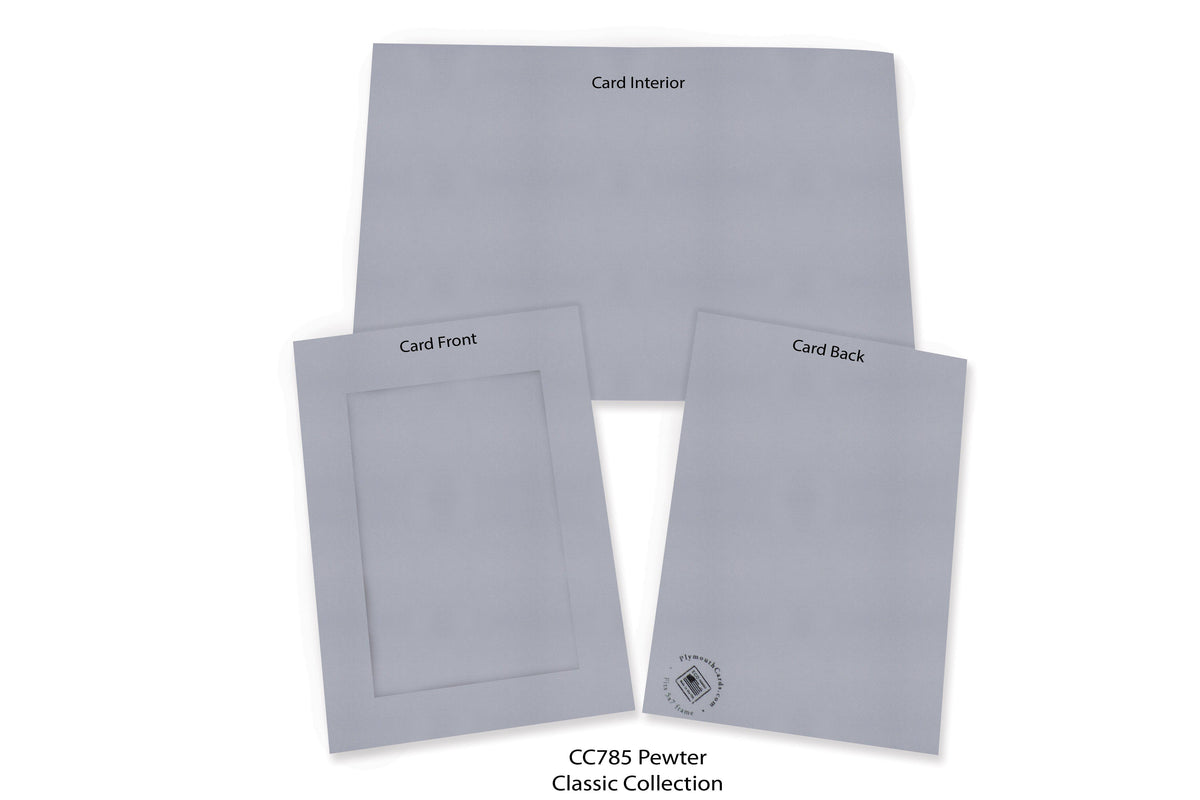 Pewter #CC785-Photo note cards-Plymouth Cards