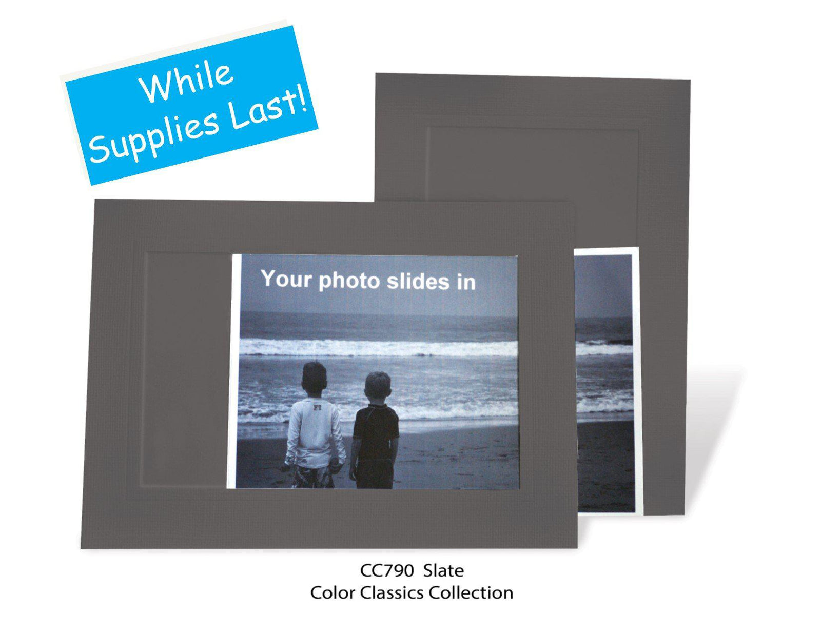 Slate #CC790-Photo note cards-Plymouth Cards