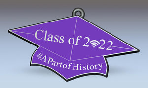 Class of 2022 ornament - Purple-Plymouth Cards