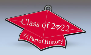 Class of 2022 ornament - Red-Plymouth Cards