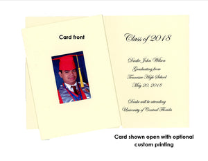 Cream - Wallet Photo Insert Cards-Photo note cards-Plymouth Cards