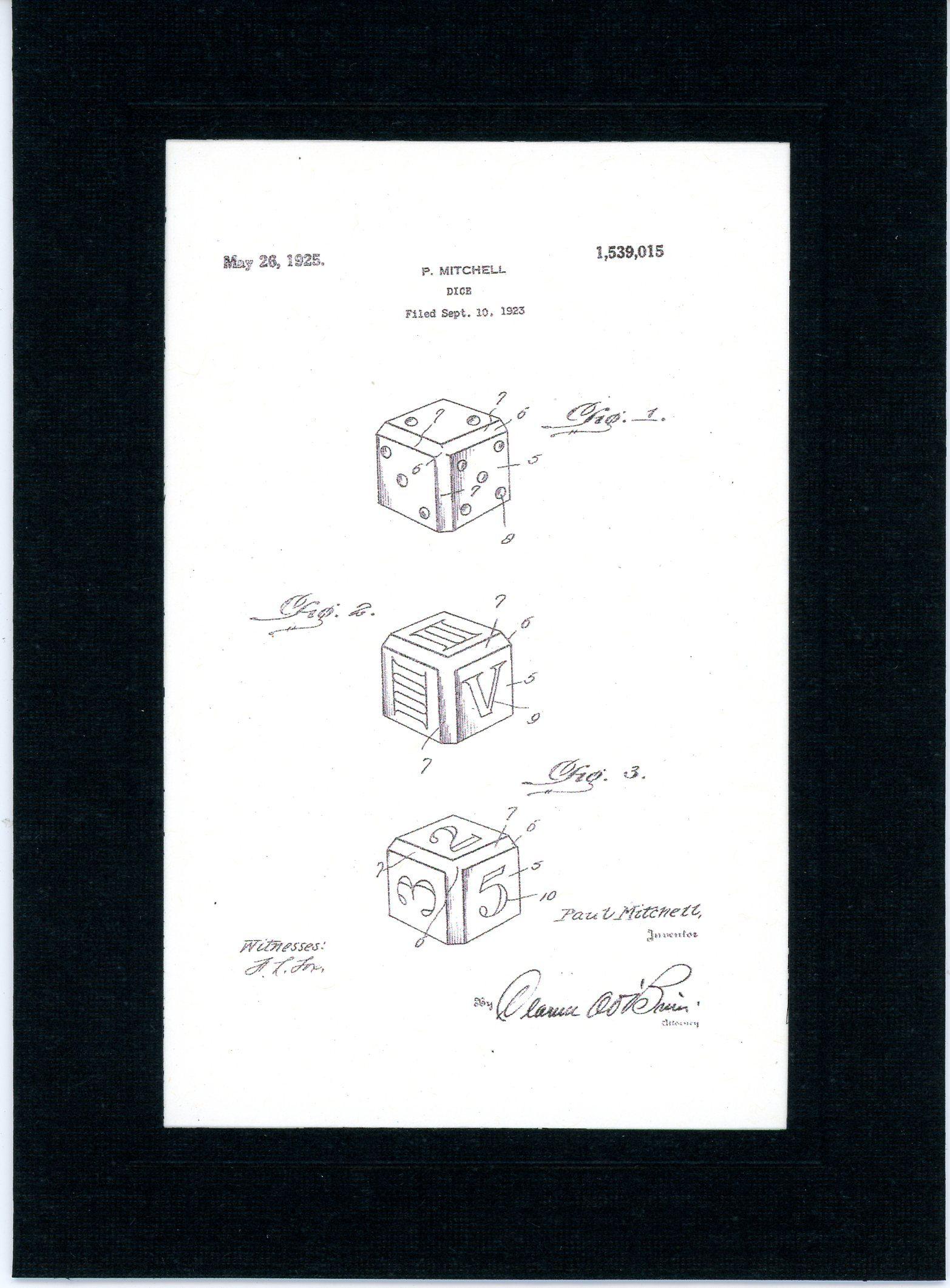 Dice-Greeting Card-Plymouth Cards