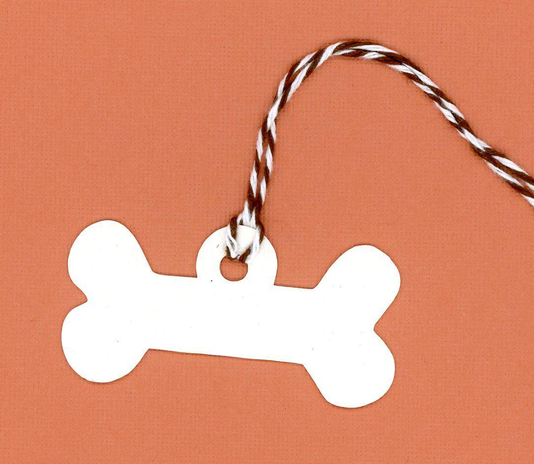 Dog bone-Gift Tags-Plymouth Cards