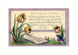 Easter Greeting-Greetings from the Past-Plymouth Cards