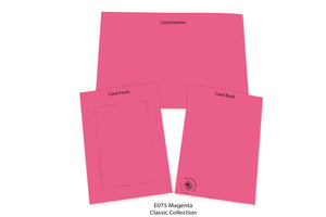 Magenta #E075-Photo note cards-Plymouth Cards